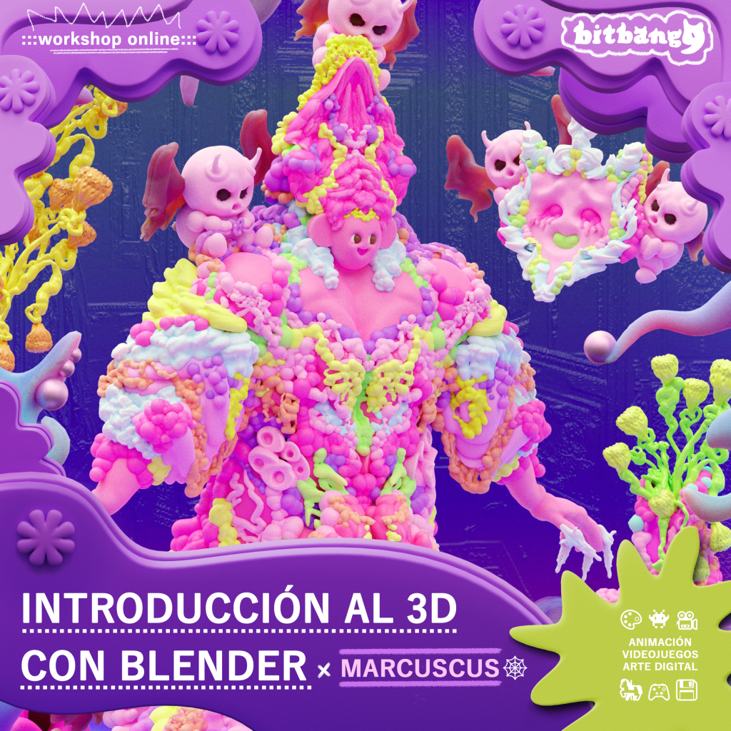 Workshop Introducción al 3D con Marcus Wahren